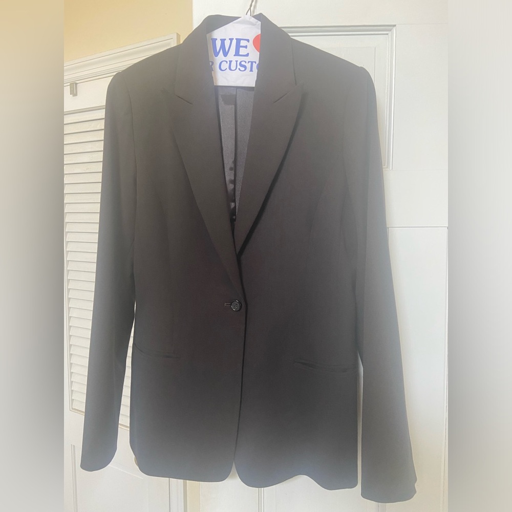 Chocolate brown blazer